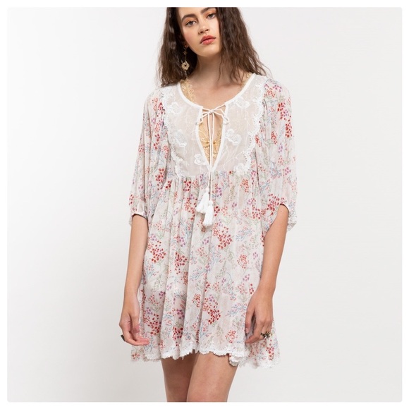 POL Dayna Floral Babydoll Layering Tunic - Picture 7 of 9